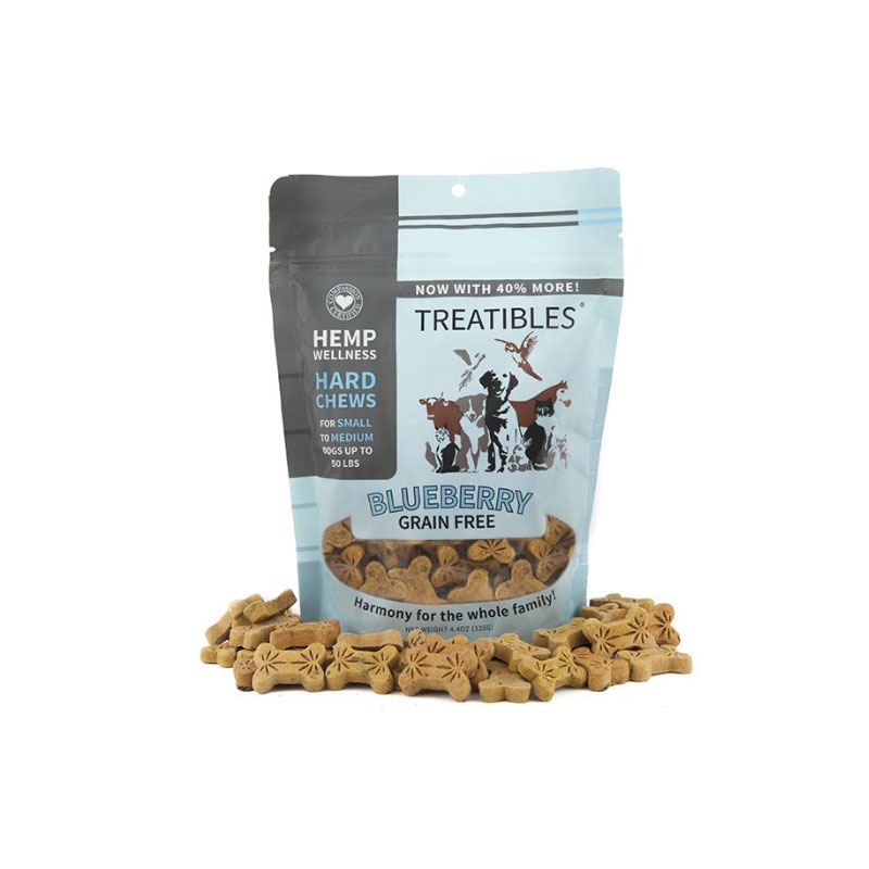 Treatibles Pet Chews - Small Blueberry