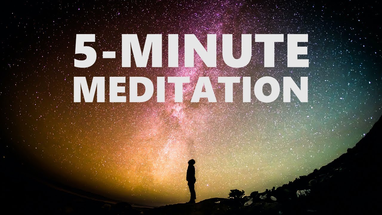 5-minute Meditation In The Moment\Meditation guided Video